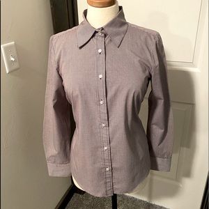 Checkered professional button down shirt